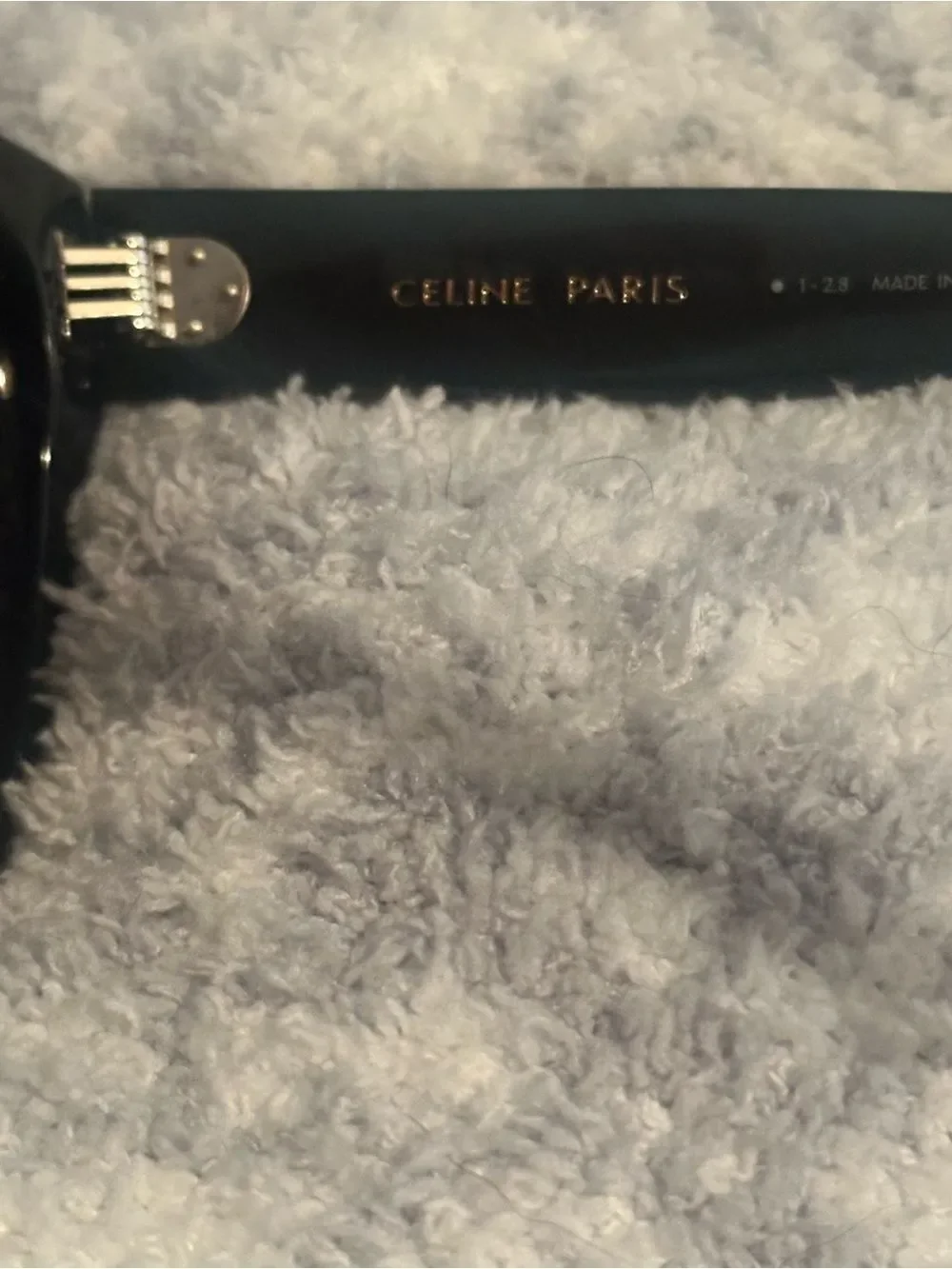 NWTs CELINE Black Aviator Sunglasses
